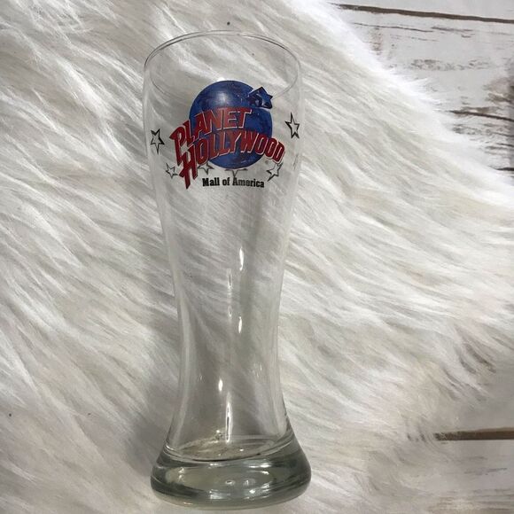 DELETING SOON Planet Hollywood Mall of America Pilsner Beer Glass Cup - Picture 6 of 7